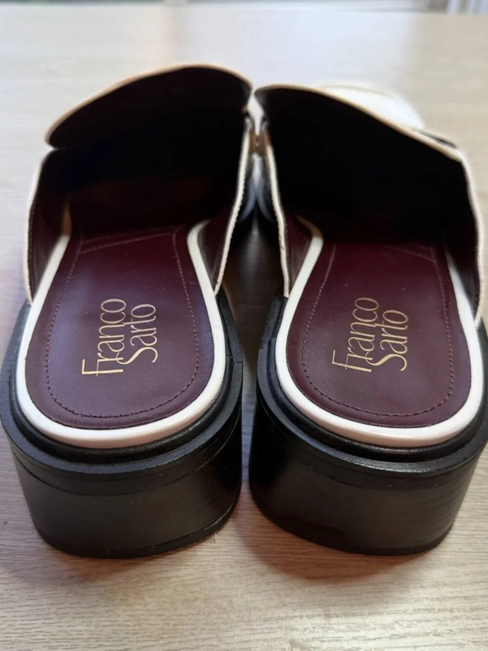 Franco Sarto Women's Leather Loafers Size 9.5M
